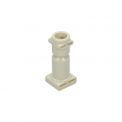 Schlauchanschluss an Heizelement, 6mmØ