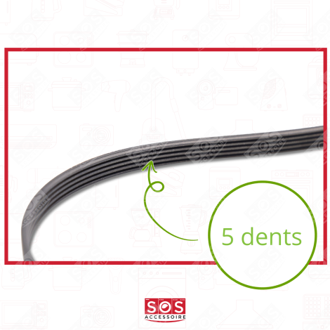 RIEMEN 1171J5 WASCHMASCHINE - 2907260500