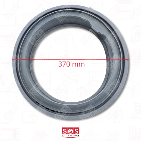 BULLAUGENDICHTUNG (TÜRMANSCHETTE) WASCHMASCHINE - 34010396, AS0033224