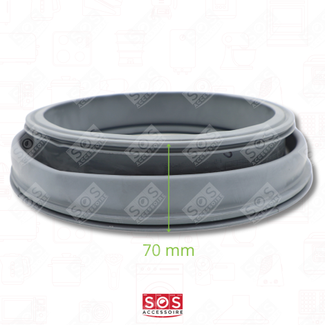 BULLAUGENDICHTUNG (TÜRMANSCHETTE) WASCHMASCHINE - 34010396, AS0033224