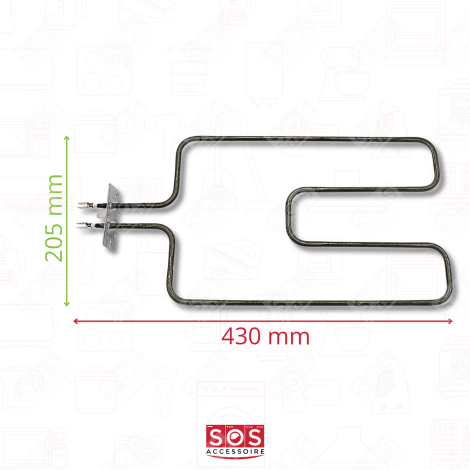 BODENWIDERSTAND 1100 W BACKOFEN, KÜCHENHERD - 462920010