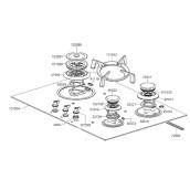 Glaskeramik-Oberteil (Kennzeichen 101534)