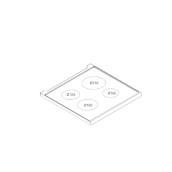 Glaskeramik-Oberfläche