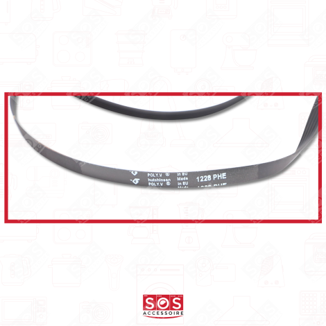 RIEMEN 1228 J6 WASCHMASCHINE - 481202308116