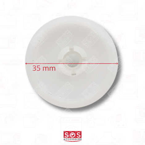 ROLLE FÜR UNTERKORB (STÜCK) GESCHIRRSPÜLER, SPÜLMASCHINE - 00066320, 31X6366