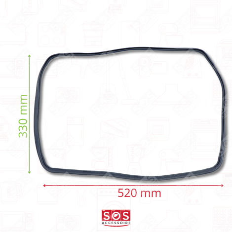 TÜRDICHTUNG BACKOFEN, KÜCHENHERD - 8090014021