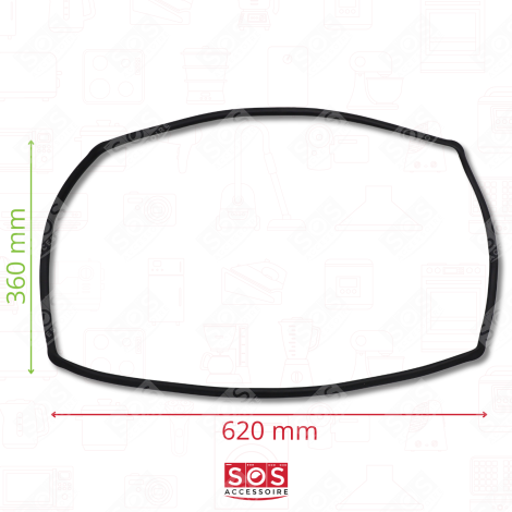 TÜRDICHTUNG FUR OFENTÜR BACKOFEN, KÜCHENHERD - 754131959, 00742666