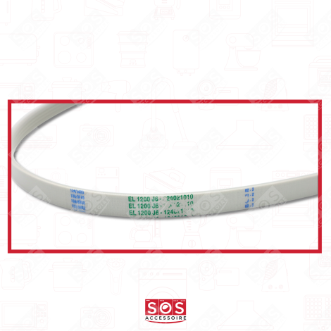 RIEMEN 1200J6 1200J5 WASCHMASCHINE - 1240210102