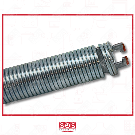 MONTAGESET (TÜRSCHARNIER FEDER + SEILZUG) GESCHIRRSPÜLER, SPÜLMASCHINE - 00754866