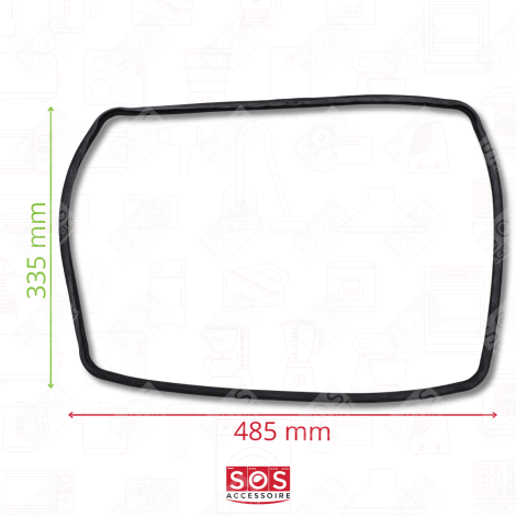 TÜRDICHTUNG BACKOFEN, KÜCHENHERD - 140043543028