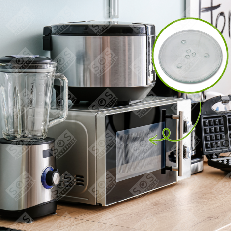 GLASTELLER MIKROWELLE DURCHM. 284 MIKROWELLE, MIKROWELLENHERD - 3390W1G012B