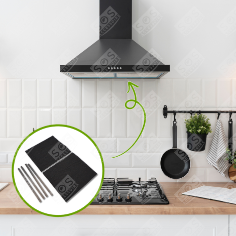 2ER SET KOHLEFILTER TYP 31 DUNSTABZUGSHAUBE - CFW031 484000008787