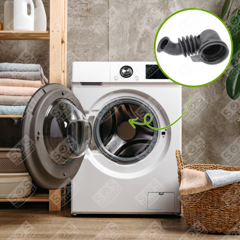 VERBINDUNGSSCHLAUCH BOTTICH/PUMPE KOMPATIBEL WASCHMASCHINE - 5913440,  5859220