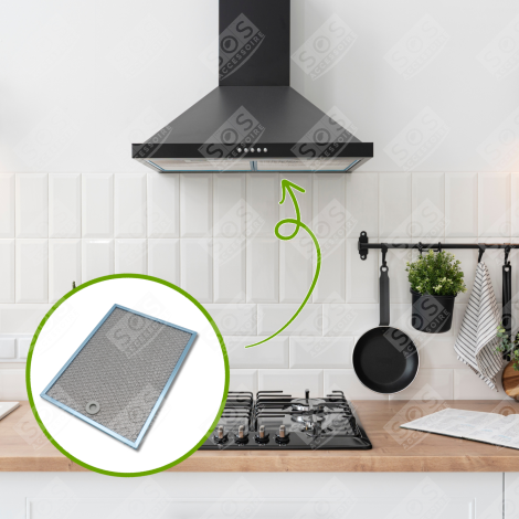 METALL-FETTFILTER (318 X 234 MM) (STÜCK) DUNSTABZUGSHAUBE - 75X2076