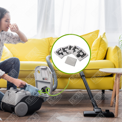 STAUBSAUGERBEUTEL 5 ST. STAUBSAUGER - 9090108011, 9001961326