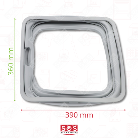 ORIGINAL MANSCHETTE WASCHMASCHINE - 481246668596