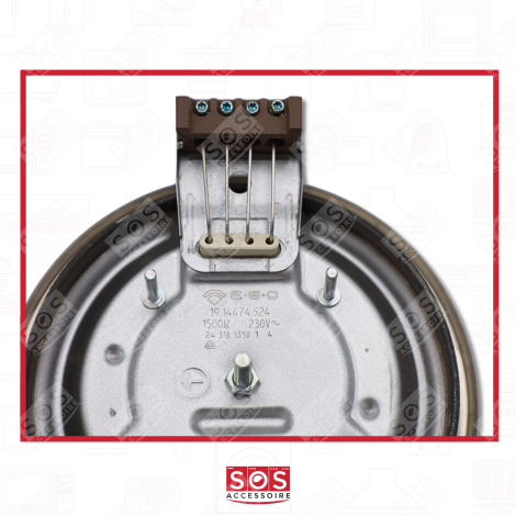 ELEKTRISCHE KOCHPLATTE  4 MM1500W. 145 MM D. KOCHPLATTEN, HERDPLATTEN, KOCHFELD - 75X0866