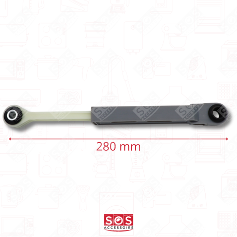 LOT DE 2 AMORTISSEURS COMPATIB WASCHMASCHINE - 00742719, 00673541