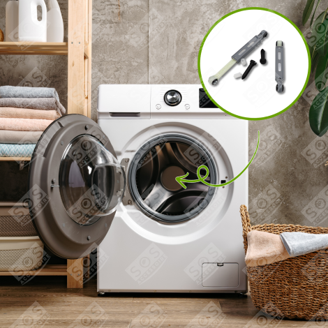 LOT DE 2 AMORTISSEURS COMPATIB WASCHMASCHINE - 00742719, 00673541