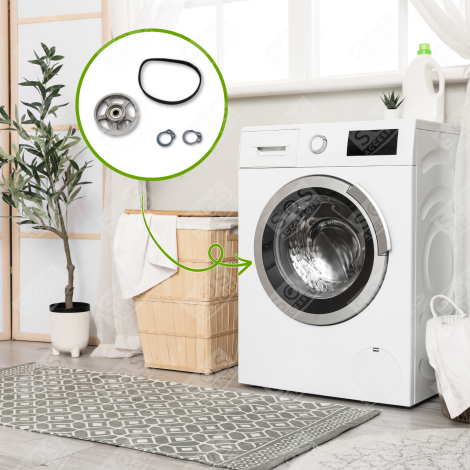 SET SCHEIBE FÜR TROCKNER WÄSCHETROCKNER - 492204404