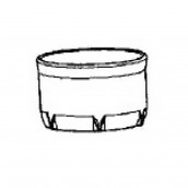 Zerkleinerer-Schüssel (ohne Deckel)