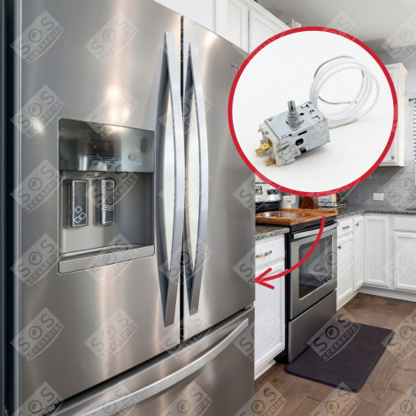 THERMOSTAT, TEMPERATURREGLER KÜHLSCHRANK, GEFRIERSCHRANK - C00038650