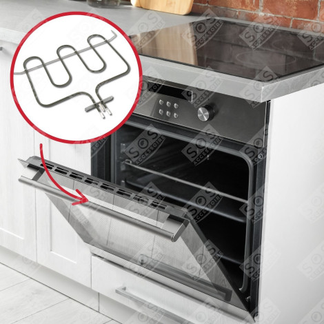 HEIZELEMENT, OBERHITZE, R96/3N 2000W BACKOFEN, KÜCHENHERD - 92749688