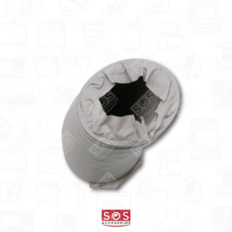 ABLUFTKANAL AUS PVC LÄNGE 2 M DURCHM. 102 MM WÄSCHETROCKNER - 484000008556, AV13101