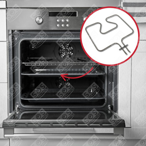 HEIZELEMENT UNTERHITZE 1000 W BACKOFEN, KÜCHENHERD - 3570338016