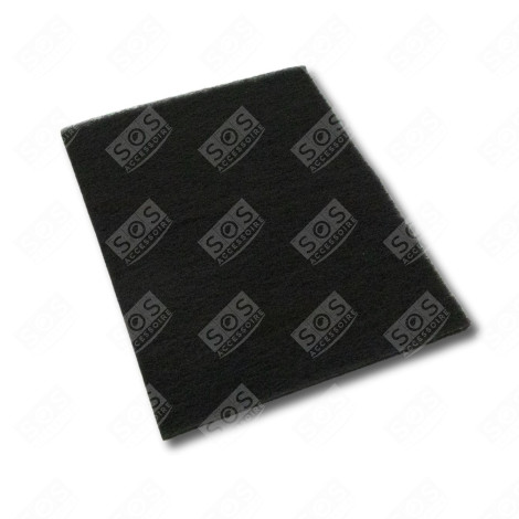 KOHLEFILTER (30,5 X 22,5 CM + 2 BEFESTIGUNGSLEISTEN (STUCK) DUNSTABZUGSHAUBE - 74X5226