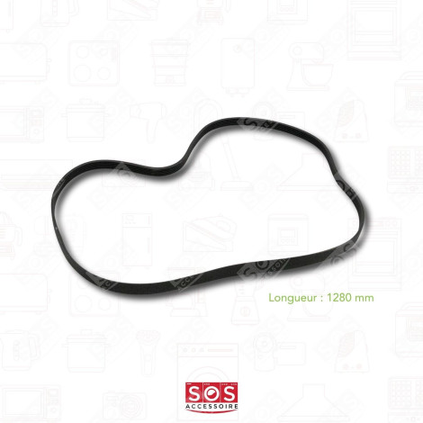 RIEMEN 1280 1282 J6 WASCHMASCHINE - 1240211209, 50680539009