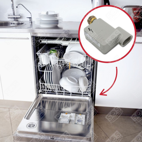 MAGNETVENTIL AQUASTOP GESCHIRRSPÜLER, SPÜLMASCHINE - 091058, 00091058