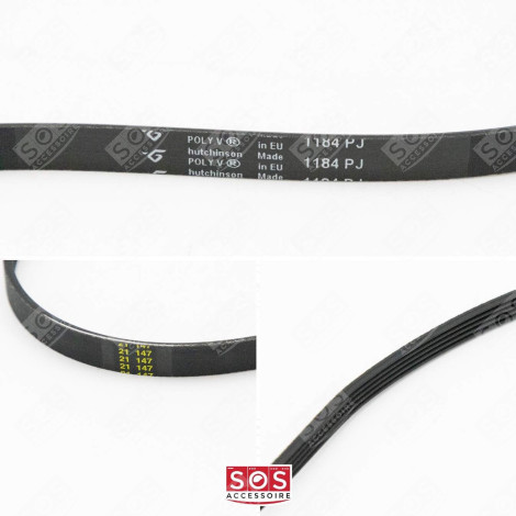 RIEMEN 1184J5 1184J6 WASCHMASCHINE - 52X0032