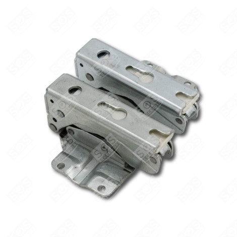 TÜRSCHARNIERE (KOMPLETTES 2-TEILIGES SET MIT UNTEREM UND OBEREM SCHARNIER) KÜHLSCHRANK, GEFRIERSCHRANK - 00267190, 5433021