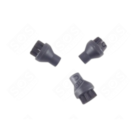 LOT DE 3 BROSSETTES EN NYLON DAMPFREINIGER, HOCHDRUCKREINIGER - PAEU0209