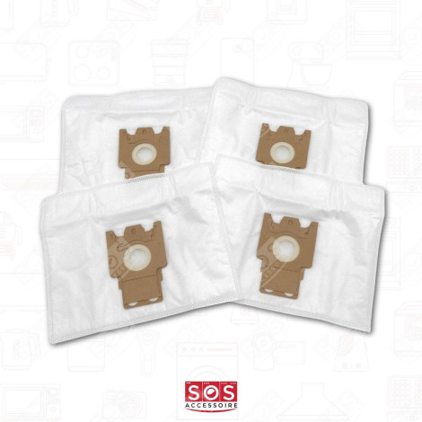 SCHACHTEL MIT 5 GERUCHSHEMMENDEN BEUTELN H60, KOMPATIBEL STAUBSAUGER - 35600392