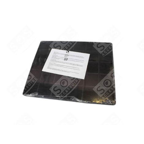 FILTRE À CHARBON  KITFC906 (À L'UNITÉ) 288X240MM D'ORIGINE DUNSTABZUGSHAUBE - 690073181, 240746