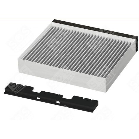 FILTRE CHARBON (À L'UNITÉ)  230X215X20 MM D'ORIGINE