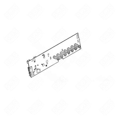 CARTE ÉLECTRONIQUE, MODULE DE COMMANDE WASCHMASCHINE - 12040867