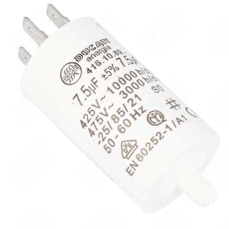 CONDENSATEUR 7.5 MF  D'ORIGINE WÄSCHETROCKNER - 92215292