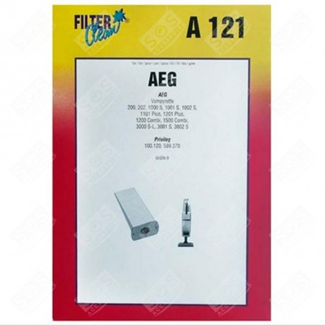 5ER PACK MIKROFASER-STAUBSAUGERBEUTEL STAUBSAUGER - 35601500