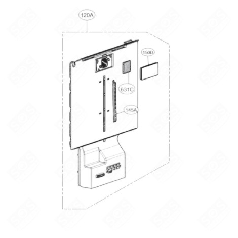 ENSEMBLE DE CONDUITS, MULTIPLE KÜHLSCHRANK, GEFRIERSCHRANK - ADJ74812523