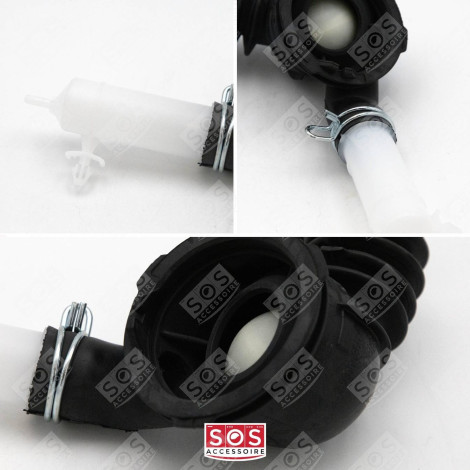 VERBINDUNGSSCHLAUCH BOTTICH-PUMPE WASCHMASCHINE - 00480443, 480443