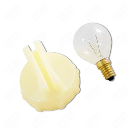 AMPOULE 40W E14  300° AVEC OUTIL  DE DÉMONTAGE  D'ORIGINE BACKOFEN, KÜCHENHERD - 00613655