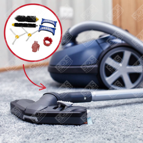 KOMPATIBLES ERSATZKIT FÜR DIE 600ER SERIE ROBOTER - STAUBSAUGER, SAUGROBOTER - 4501352, ACC222