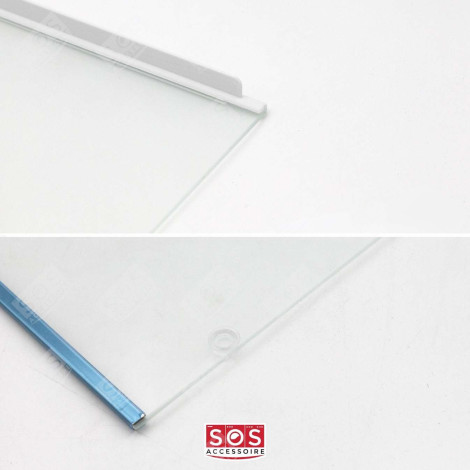 GLASABLAGE OBEN KOMPLETT FÜR GEMÜSEFACH KÜHLSCHRANK, GEFRIERSCHRANK - 7276114