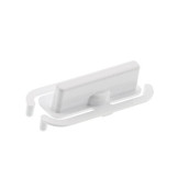 Bouton blanc marche arrët