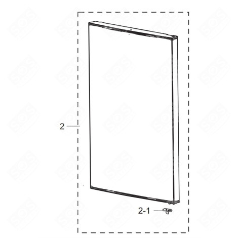 PORTE KÜHLSCHRANK, GEFRIERSCHRANK - DA91-04543K