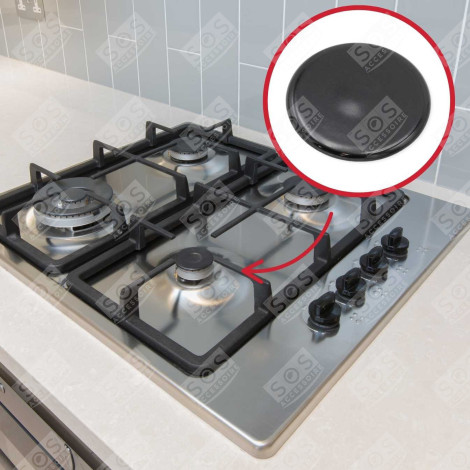 HILFSBRENNER-DECKEL FÜR KOCHHERD