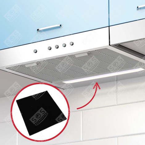 FILTRE CHARBON (À L'UNITÉ)  31 DUNSTABZUGSHAUBE - 74X4364